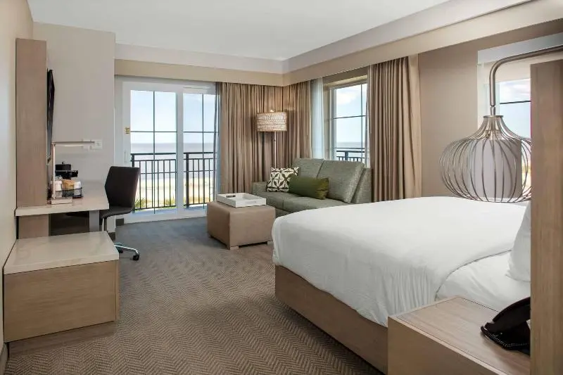 キングサイズベッドのスタンダードルーム, Courtyard By Marriott Jekyll Island