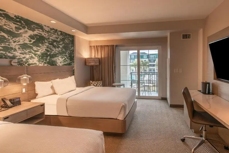 クイーンサイズベッドのスタンダードルーム, Courtyard By Marriott Jekyll Island