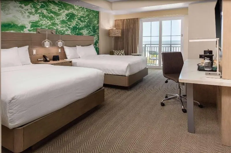 クイーンサイズベッドのスタンダードルーム, Courtyard By Marriott Jekyll Island