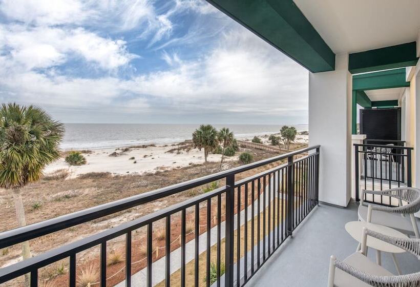Номер Стандарт 2 Двуспальные Кровати, Courtyard By Marriott Jekyll Island