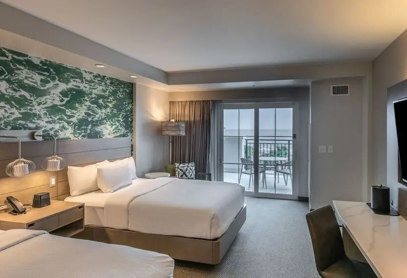 ２ダブルベッドのスタンダードルーム, Courtyard By Marriott Jekyll Island