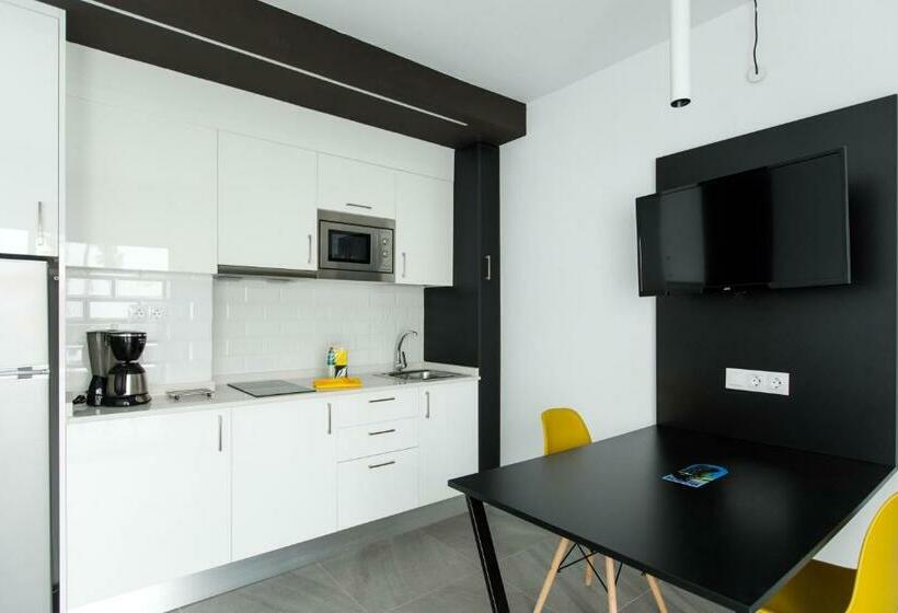 带1个卧室的公寓, Alsol Guatiza