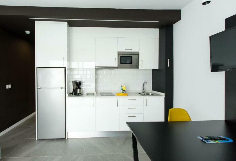 带1个卧室的公寓, Alsol Guatiza