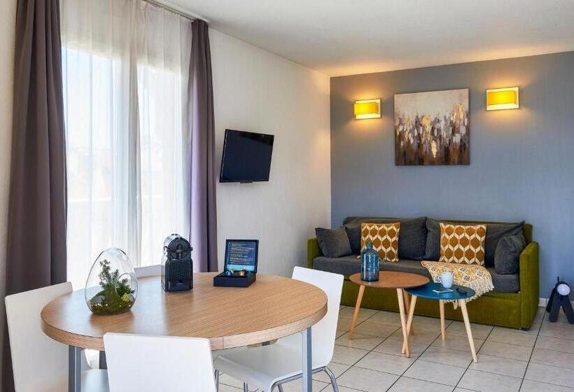 Апартаменты Superior 1 Спальня, Aparthotel Adagio Access Nice Magnan