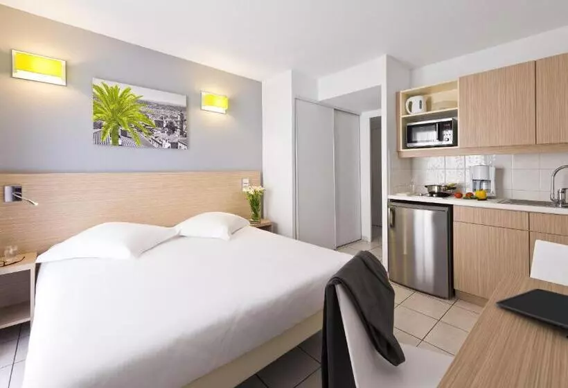 استودیو استاندارد با بالکن, Aparthotel Adagio Access Nice Magnan