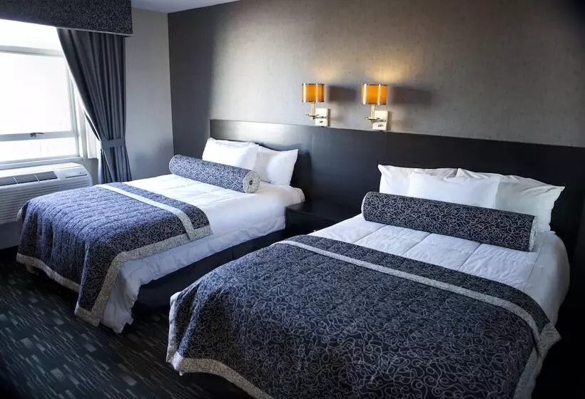اتاق استاندارد با 2 تخت دوبل, Ramada Plaza By Wyndham West Hollywood Hotel & Suites