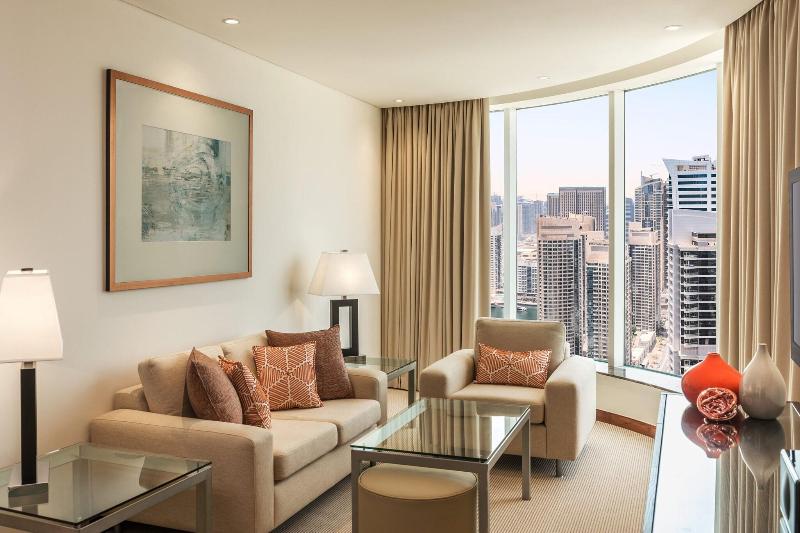 带大床的复式套间, Grosvenor House, A Luxury Collection Hotel, Dubai