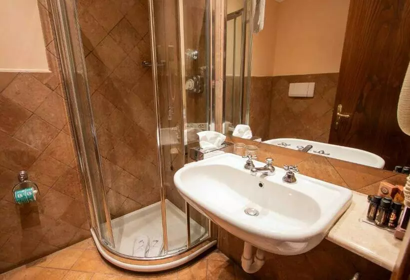 スタンダードシングルルーム, Albergo Le Due Corti