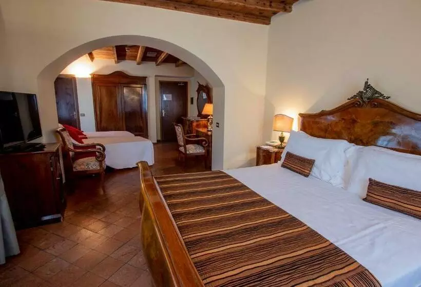 スタンダード４人部屋, Albergo Le Due Corti