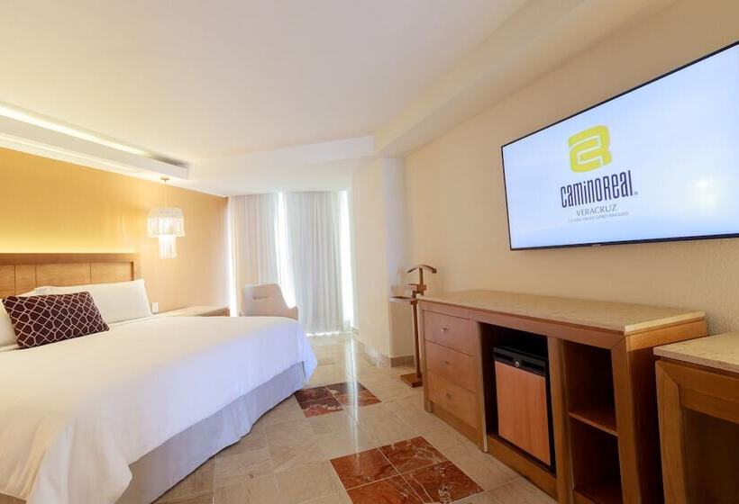 חדר דחוקס עם מיטת קינג, Camino Real Veracruz