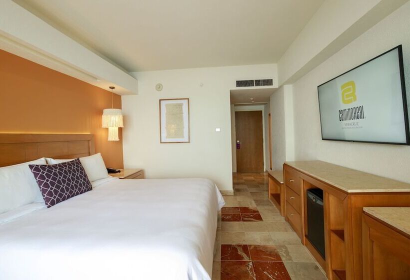 חדר דחוקס עם מיטת קינג, Camino Real Veracruz