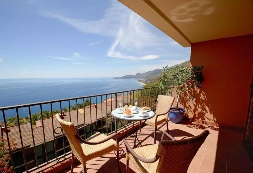 Deluxe-huone Merinäkymä, Capo Dei Greci Taormina Coast Resort Hotel & Spa