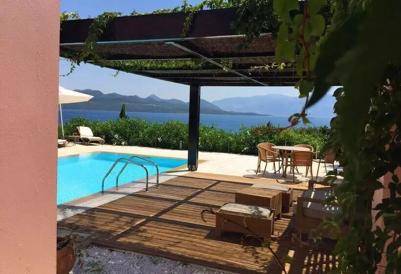 ویلای 1 خوابه با چشمانداز دریا, Ionian Blue Bungalows And Spa Resort