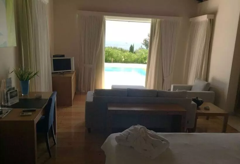 ویلای 1 خوابه با چشمانداز دریا, Ionian Blue Bungalows And Spa Resort