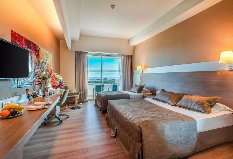 اتاق لوکس با چشم‌انداز دریا, Concorde De Luxe Resort Lara Antalya Prive Ultra All Inclusive