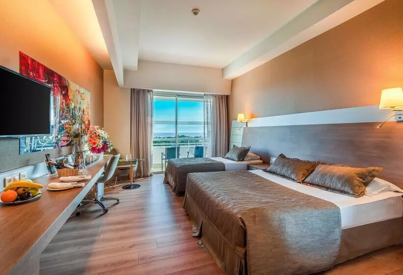 اتاق لوکس با چشم‌انداز دریا, Concorde De Luxe Resort Lara Antalya Prive Ultra All Inclusive