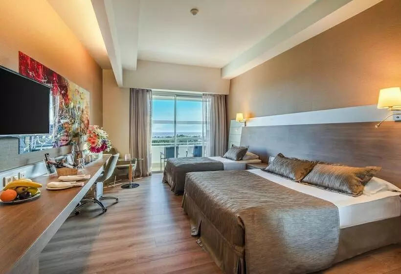 اتاق لوکس با چشم‌انداز دریا, Concorde De Luxe Resort Lara Antalya Prive Ultra All Inclusive