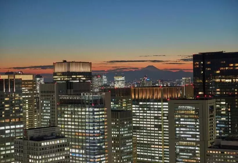 キングサイズベッドのデラックスルーム, Mandarin Oriental Tokyo