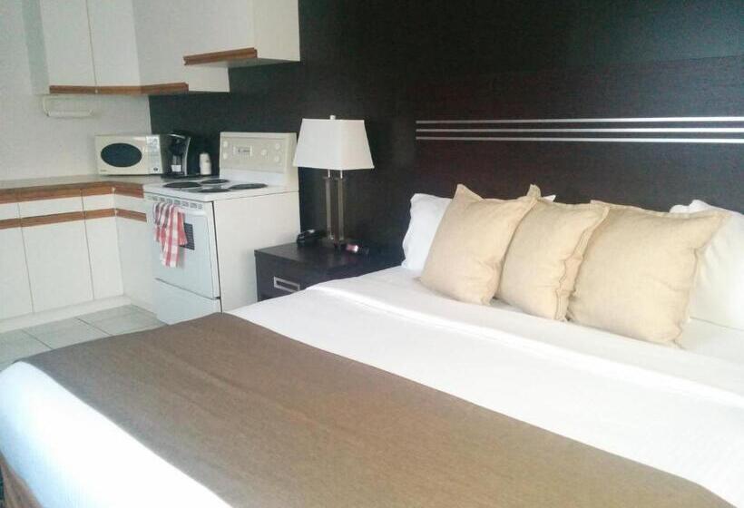 חדר סטנדרט עם מיטת קינג, Super 8 By Wyndham Valemount