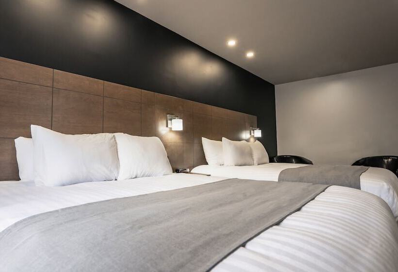 חדר סטנדרט שתי מיטות זוגיות, Marineau La Tuque