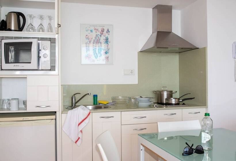 Апартаменты 1 Спальня Вид на Сад, Apartamentos Llobet Ibiza