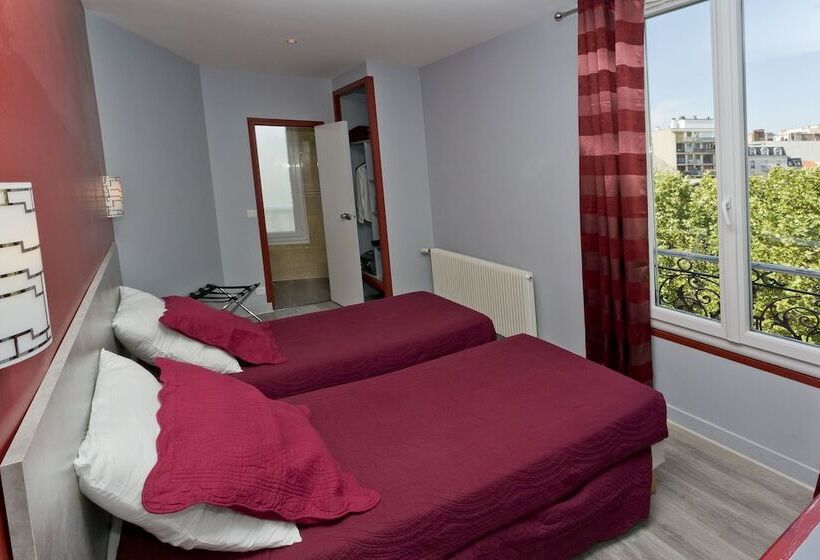 اتاق استاندارد, Hipotel Paris Belgrand Mairie Du 20ème