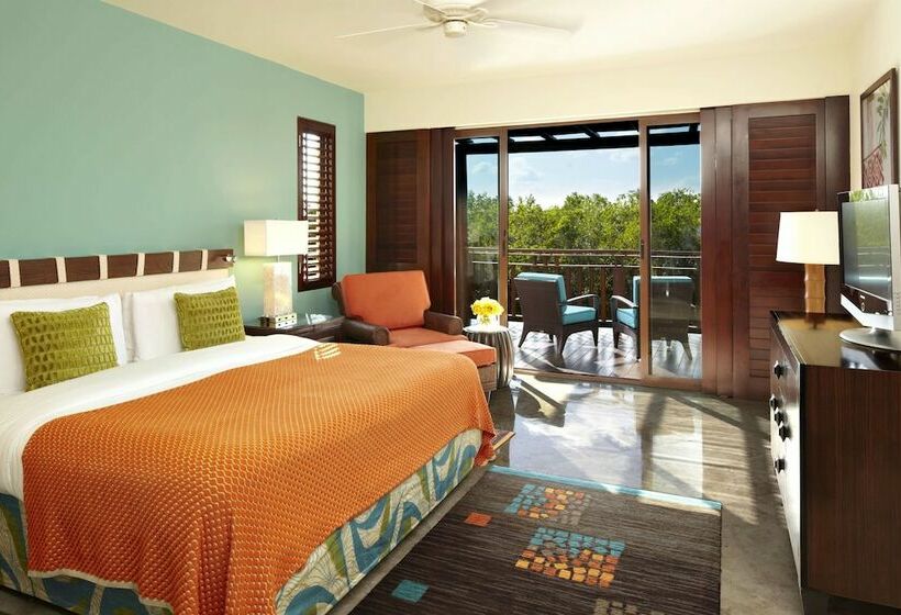 디럭스 룸 가든 전망, Fairmont Mayakoba