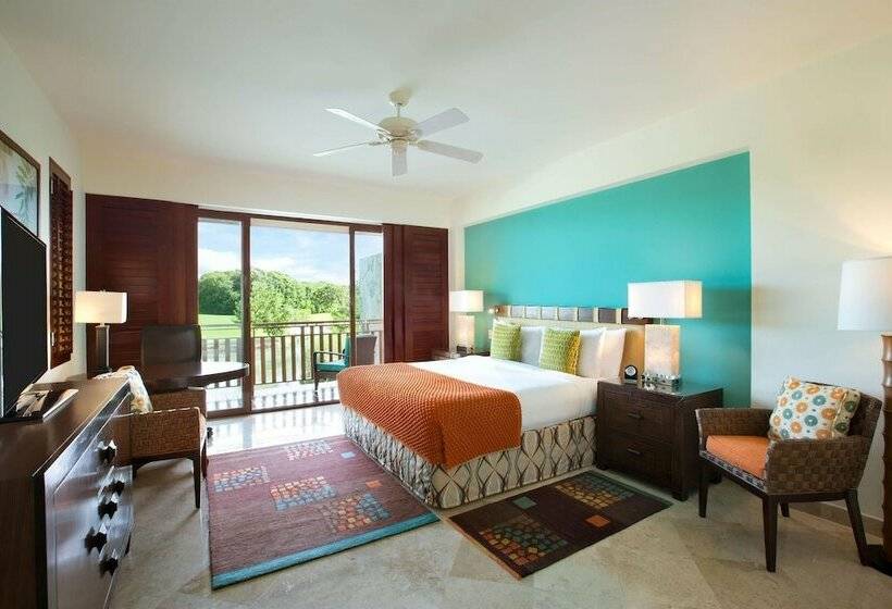 디럭스 룸 가든 전망, Fairmont Mayakoba