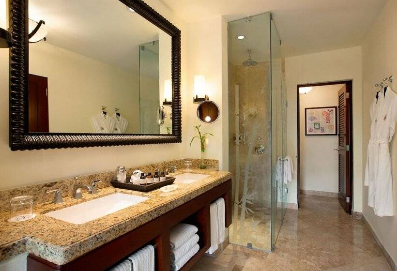 디럭스 룸 가든 전망, Fairmont Mayakoba