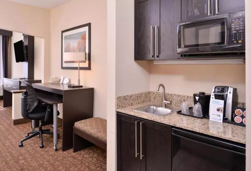 キングサイズベッドのスイートルーム, Holiday Inn Express & Suites Topeka West I 70 Wanamaker, An Ihg