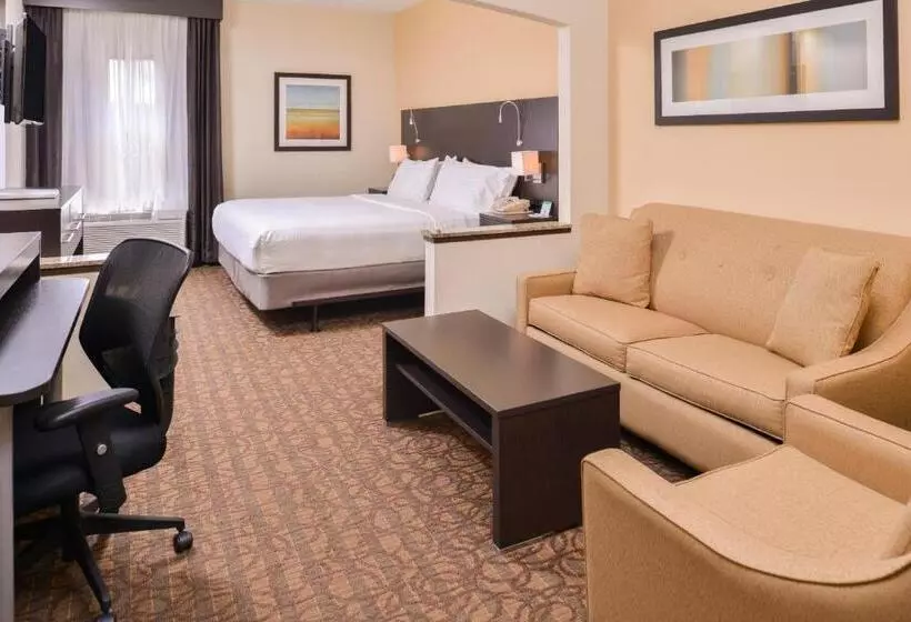 キングサイズベッドのスイートルーム, Holiday Inn Express & Suites Topeka West I 70 Wanamaker, An Ihg