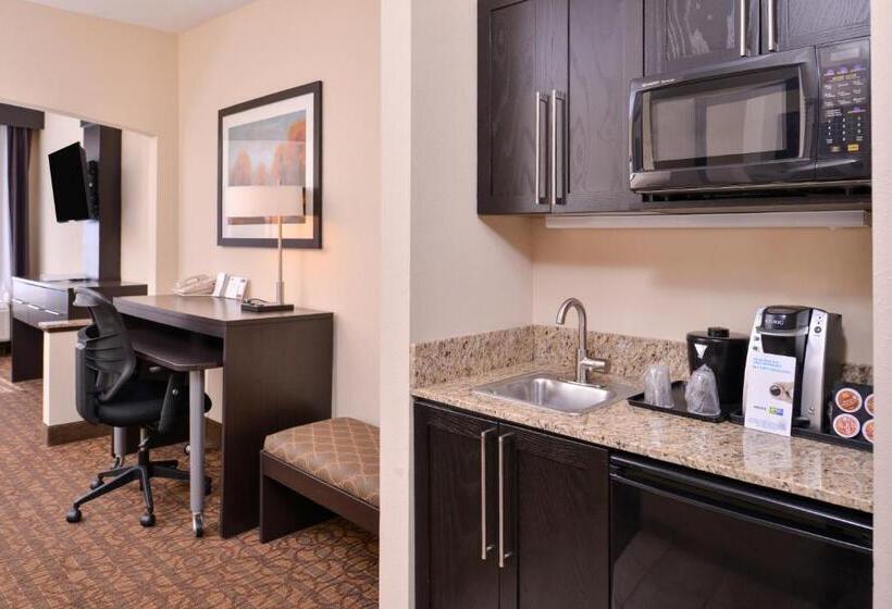 Номер Стандарт Кровать Кинг Адаптированный для Инвалидов, Holiday Inn Express & Suites Topeka West I 70 Wanamaker, An Ihg
