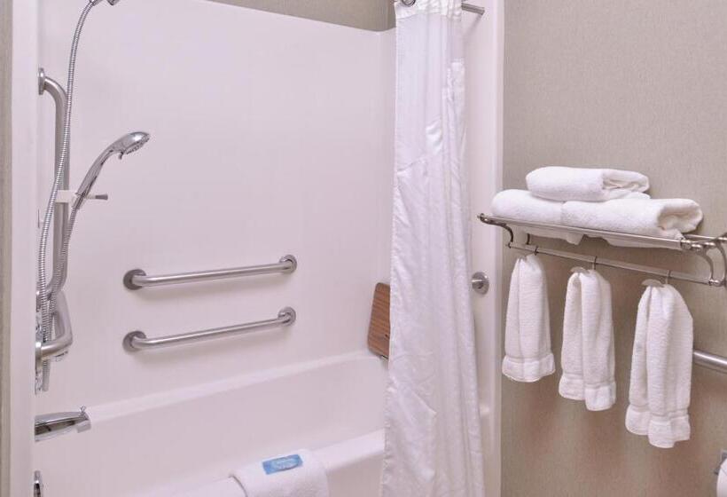 Номер Стандарт Кровать Кинг Адаптированный для Инвалидов, Holiday Inn Express & Suites Topeka West I 70 Wanamaker, An Ihg