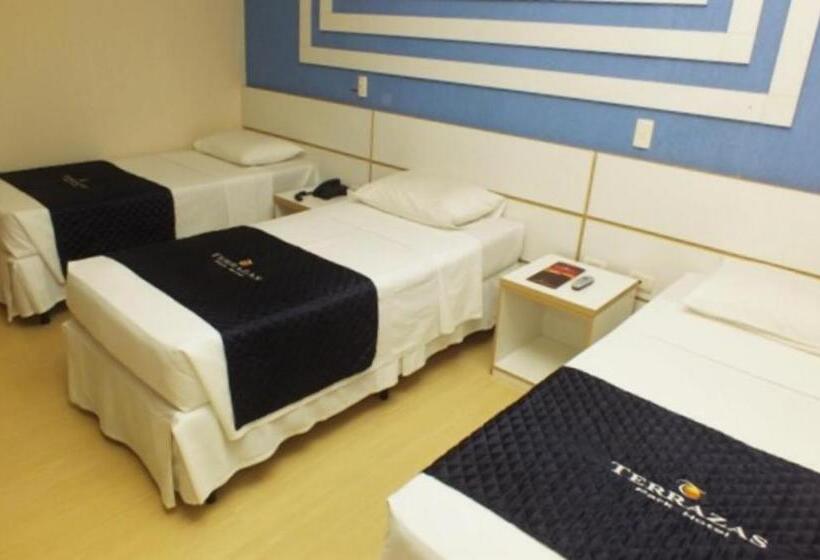 高级三人间, Terrazas
