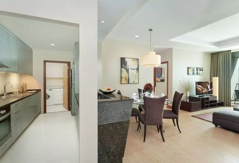 ２ベッドルームのエクゼクティブアパートメント, Ascott Sathorn Bangkok