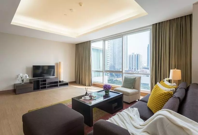 １ベッドルームプレミアムアパートメント, Ascott Sathorn Bangkok