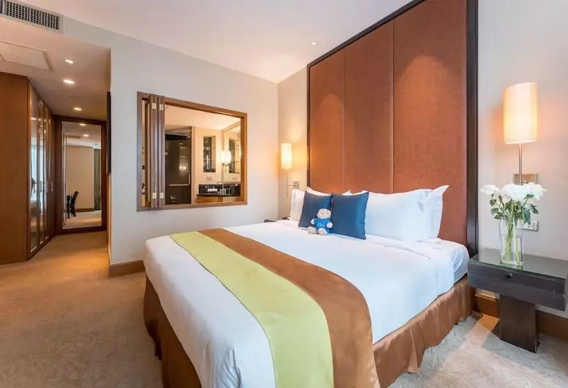 ２ベッドルームデラックスアパートメント, Ascott Sathorn Bangkok
