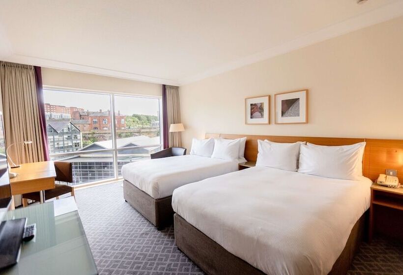 Номер Стандарт 2 Двуспальные Кровати, Hilton Newcastle Gateshead