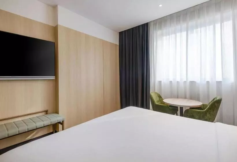 キングサイズベッドのスタンダードルーム, Ac Hotel Madrid Feria By Marriott