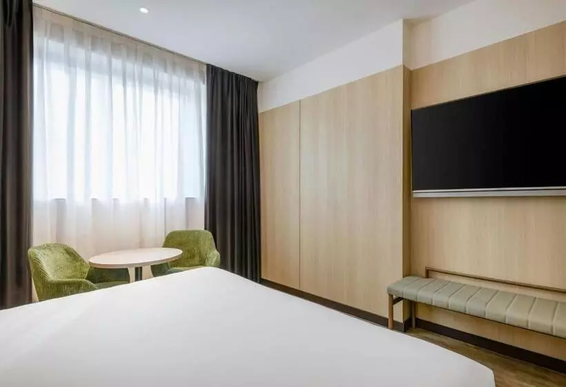 キングサイズベッドのスタンダードルーム, Ac Hotel Madrid Feria By Marriott
