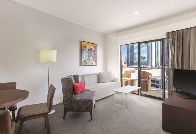 带1个卧室的高级公寓, Adina Apartment Hotel Perth Barrack Plaza
