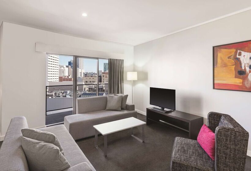 带2个卧室的优质公寓, Adina Apartment Hotel Perth Barrack Plaza