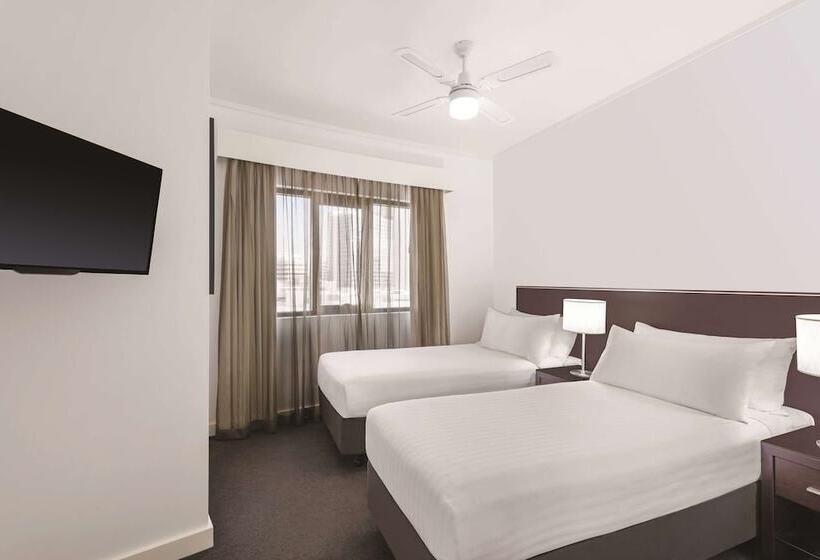 带2个卧室的公寓, Adina Apartment Hotel Perth Barrack Plaza