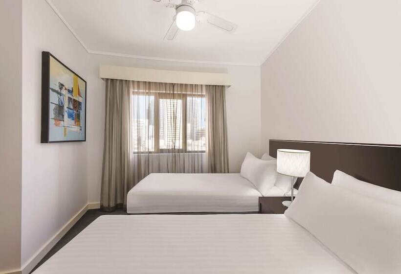 침실 2개 아파트, Adina Apartment Hotel Perth Barrack Plaza