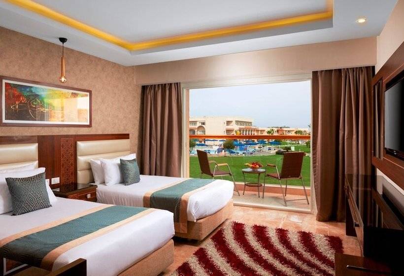 Habitación Deluxe Vista Jardín, Pickalbatros Royal Moderna Sharm  Aqua Park