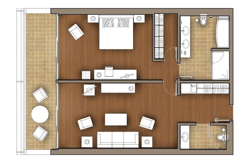 סוויטת סופריור, Porto Carras Meliton