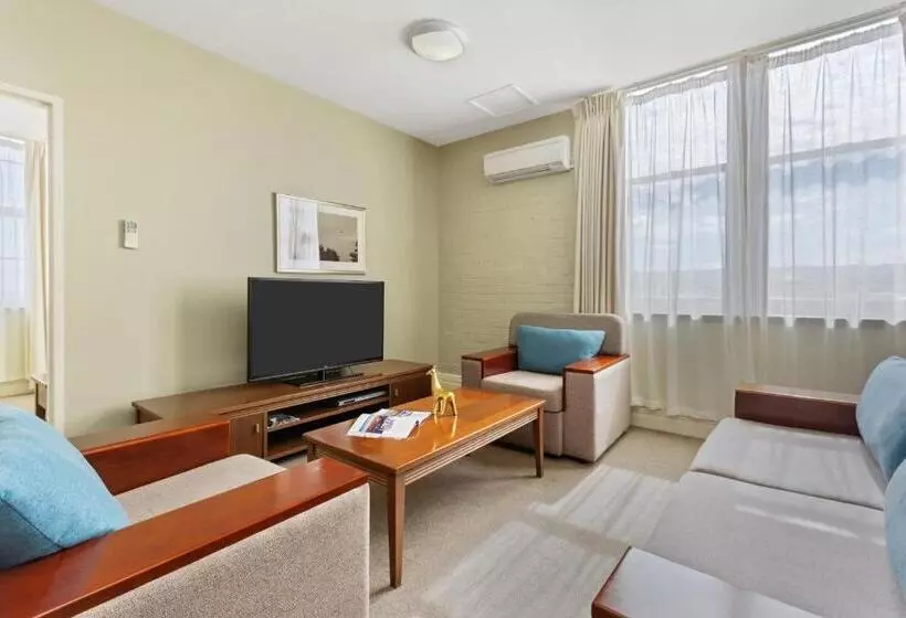 ２ベッドルームのエクゼクティブアパートメント, Launceston Central Apartment Hotel Official