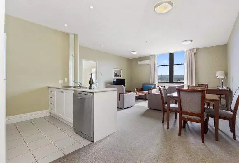 ２ベッドルームのエクゼクティブアパートメント, Launceston Central Apartment Hotel Official
