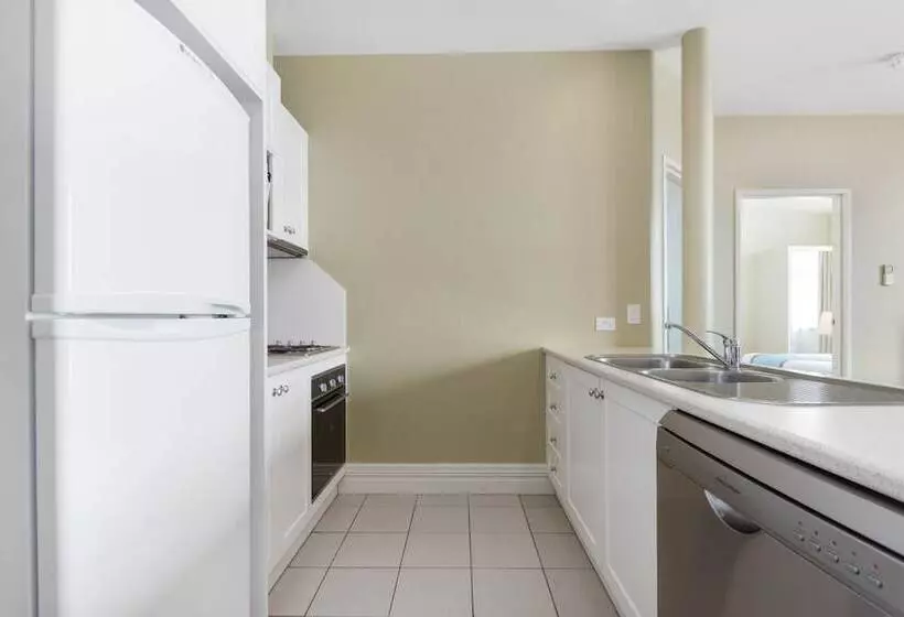 ２ベッドルームのエクゼクティブアパートメント, Launceston Central Apartment Hotel Official