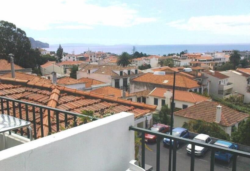 스탠다드 발코니 룸 바다 전망, Pensao Residencial Vila Teresinha
